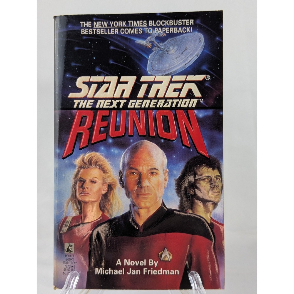 Star Trek The Next Generation Stargazer Book Lot Michael Jan Friedman